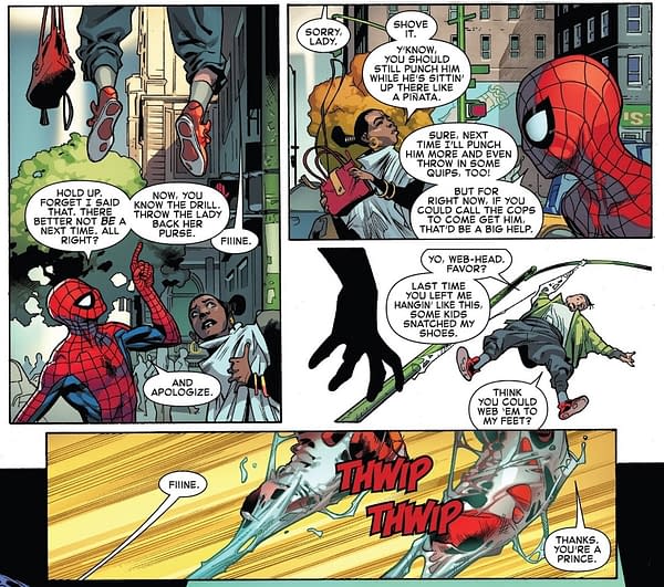 Spider-Man's Tackling of Street Crime is Rather Ineffective &#8211; How's That Great Responsibility Holding Up?