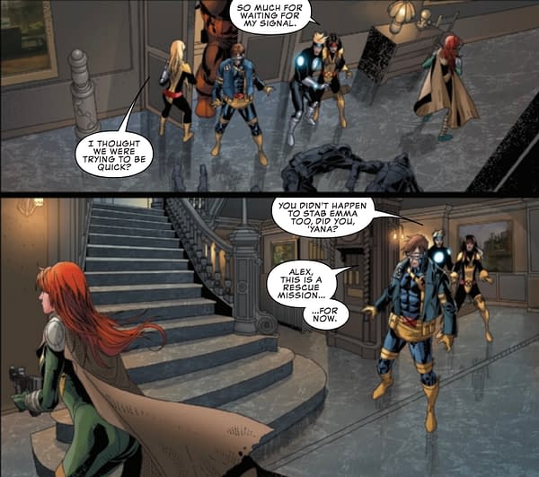 Scott and Emma, Together Again - Uncanny X-Men #21 Preview