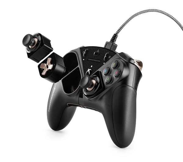 A look at the eSwap X Pro Controller, courtesy of Thrustmaster.