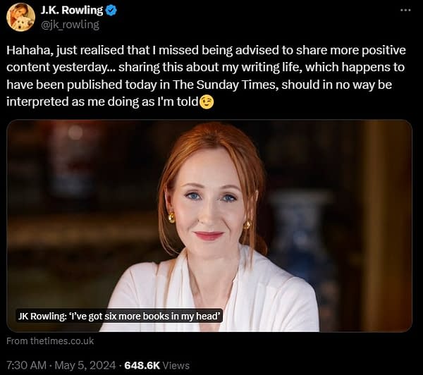 Harry Potter: Even Elon Musk Is Telling J.K. Rowling to Lighten Up