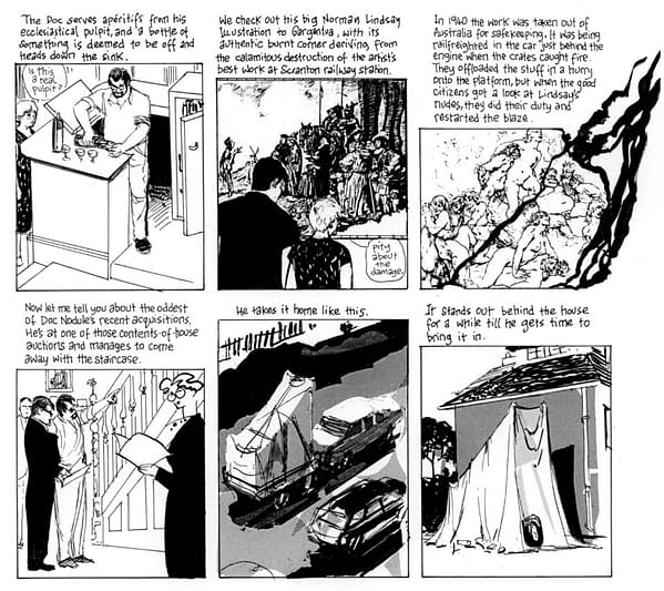 Peter Cannon, Eddie Campbell and Paul Gravett - The Men At The Crossroads