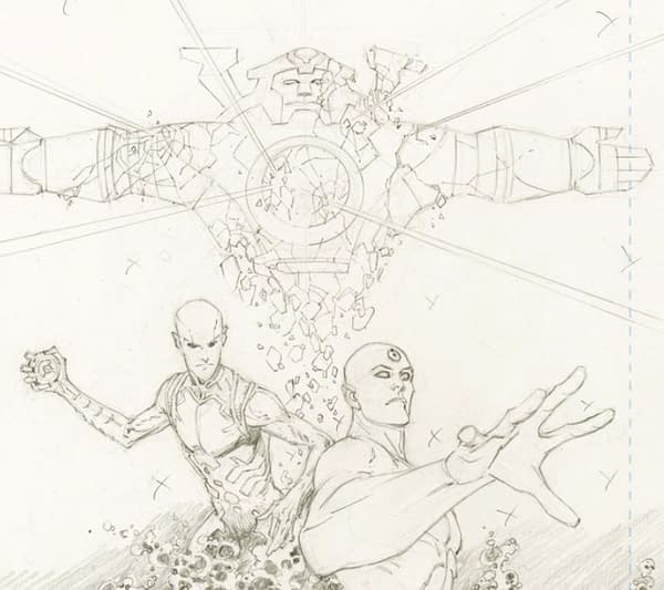 Doctor Manhattan in Dark Nights: Death Metal, and More. 