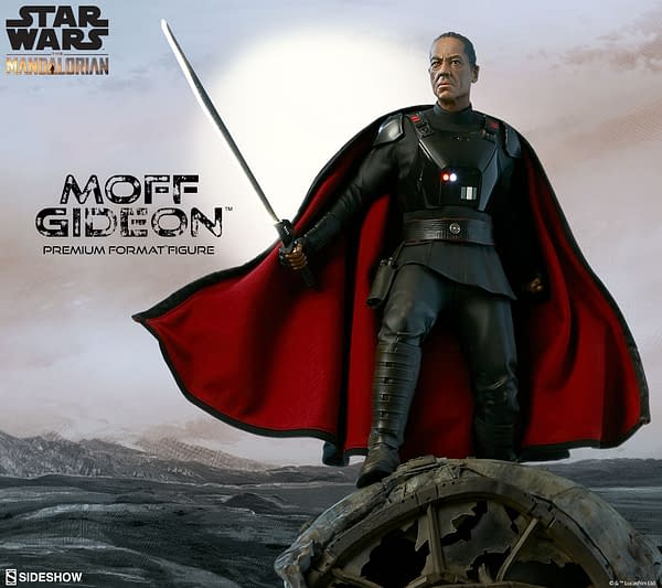 The Mandalorian Moff Gideon Statue Coming Soon from Sideshow