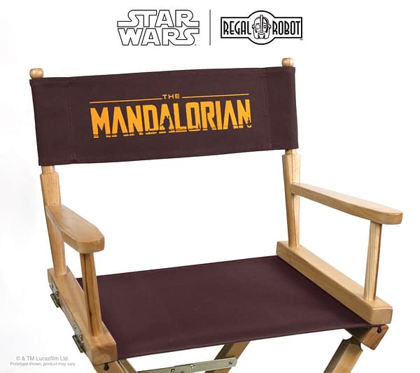 Star Wars: The Mandalorian Directors Chair Arrives at Regal Robot