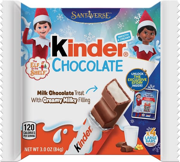 Kinder Partners With Elf On The Shelf For The Holidays