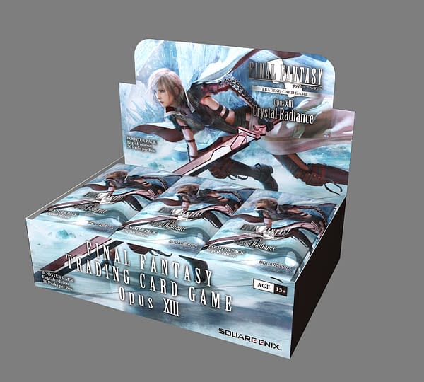 A look at the packaging for the Crystal Radiance Booster Set, courtesy of Square Enix.