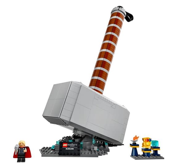 LEGO Asks Collectors if They Are Worthy with Thor Mjolnir Set