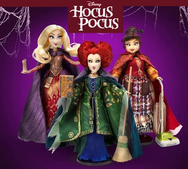 Hocus Pocus Sanderson Sisters Gets Limited Edition Doll Set from Disney