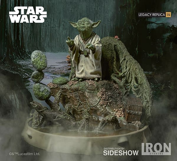 Yoda Gets an Amazing Statue From Iron Studios, Coming 2019