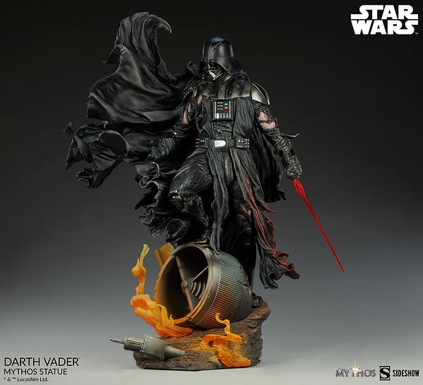 Darth Vader Star Wars Mythos Statue Arrives At Sideshow Collectibles