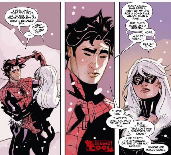 Peter Parker Thinks Mary Jane Is Now Like A Sister To Him?