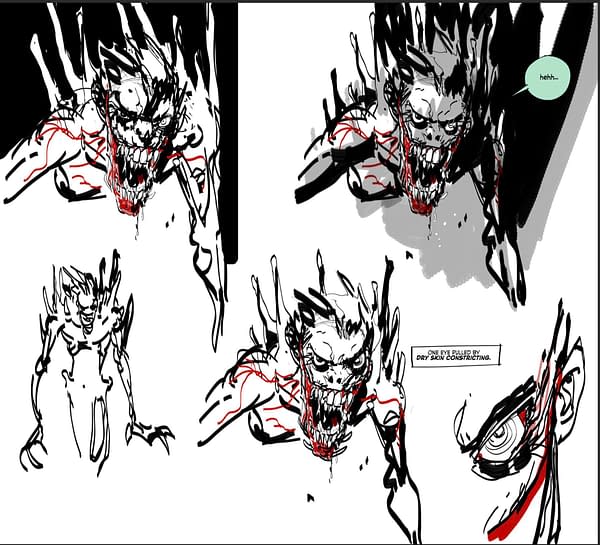 Jock Reveals Absolute Joker Double Splash Page From Absolute Batman #15