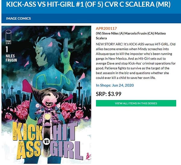 It's Kick-Ass Vs Hit-Girl From Steve Niles and Marcelo Frusin in June