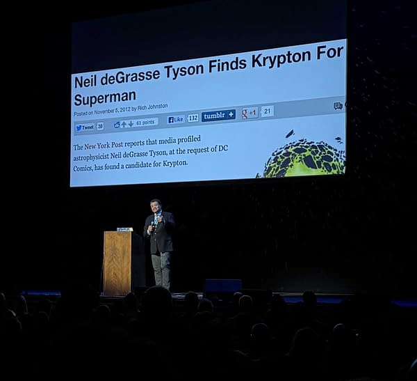 Neil deGrasse Tyson Finds Krypton For Superman
