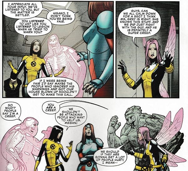 The Students Rise Up Against Patriarchy of Professor X in Uncanny X-Men #4 (Spoilers)