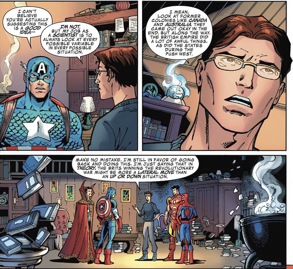 Bruce Banner Asks Would It Matter if Britain Have Won The American Revolution?