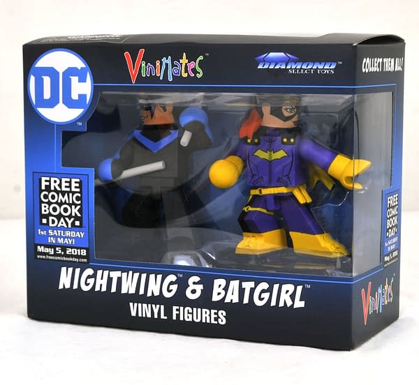 Batgirl &#038; Nightwing Vinimates 2-Pack Will Not Be Available on Free Comic Book Day