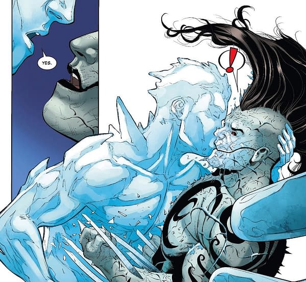 X-Men: Bland Design &#8211; Iceman is Apparently a Very Good Kisser, According to Iceman #10