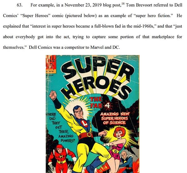 DC & Marvel Comics Legally Challenged Over The "Super Hero" Trademark