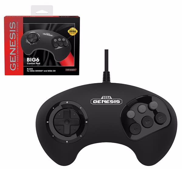 Retro-Bit Announces New Line Of Official SEGA Genesis Controllers