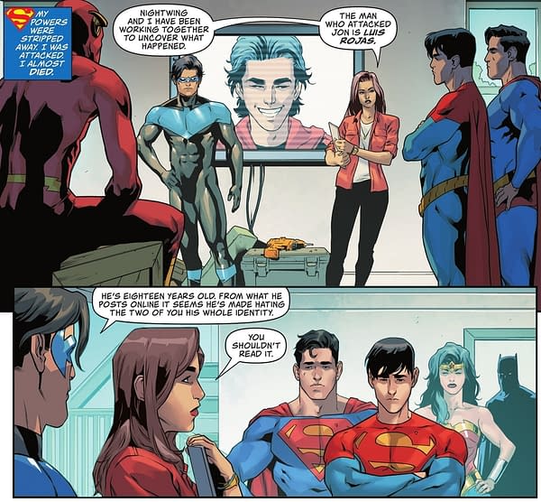 Luis Rojas, A Lex Luthor For Jon Kent (Superman Spoilers)