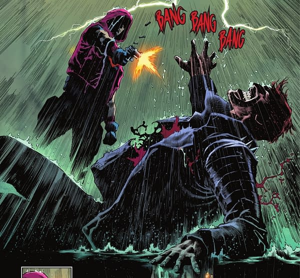 Jason Todd, Red Hood, Crosses The Line in Batman: Urban Legends #1