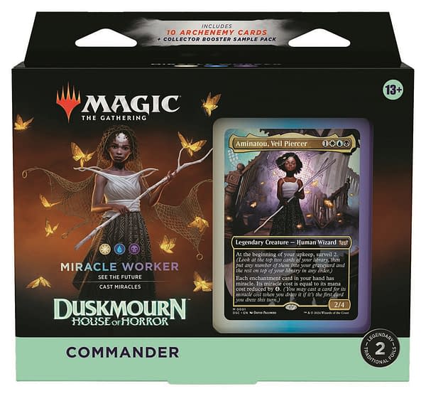 Magic: The Gathering Shares More About Duskmourn Commander Decks