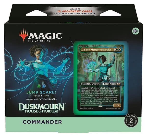 Magic: The Gathering Shares More About Duskmourn Commander Decks