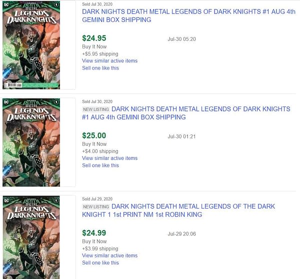Death Metal: Legends Of Dark Knights Hits $25 Over The Robin King