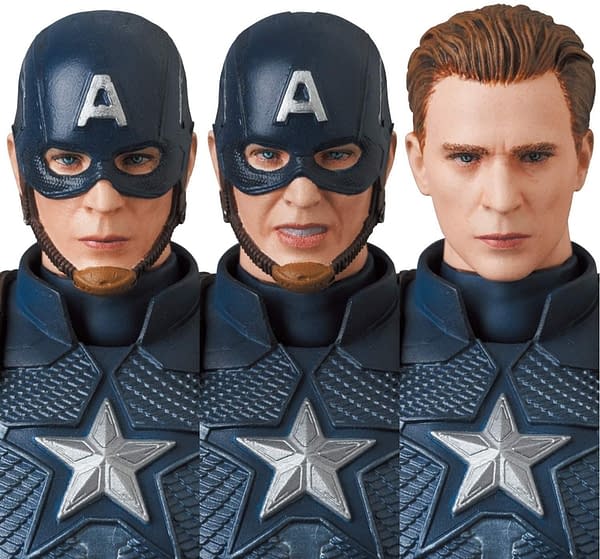 Captain America Wields Mjolnir in Newest MAFEX Figure