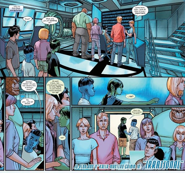 A.I., PI And Doing The Maths On Fantastic Four #14 (Spoilers)