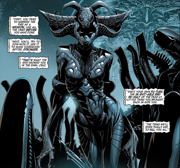 Marvel Comics Realises HR Giger's Vision For The Alien Queen