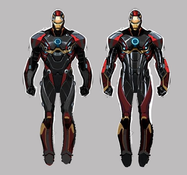 Pepe Larraz's Designs For Iron Man's Mysterium Armour