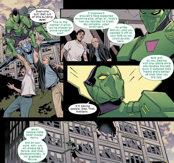 Goblin Loves Mysterio But Has Daddy Problems - Ultimate Spider-Man #17 Spoilers