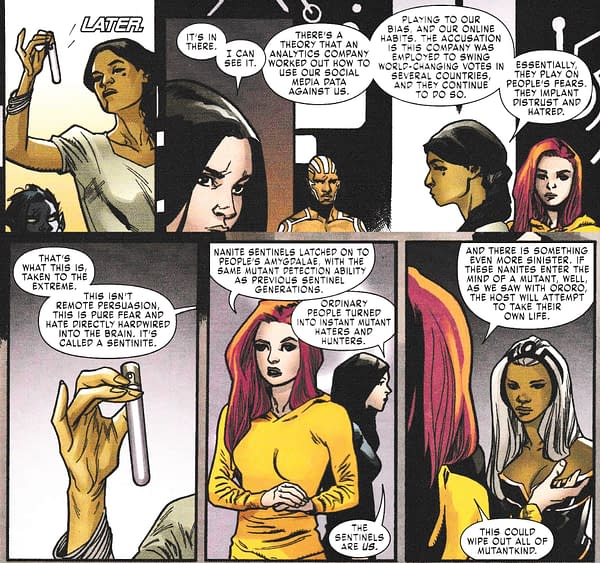 X-Men Red #4 Just Referenced Cambridge Analytica [Spoilers]