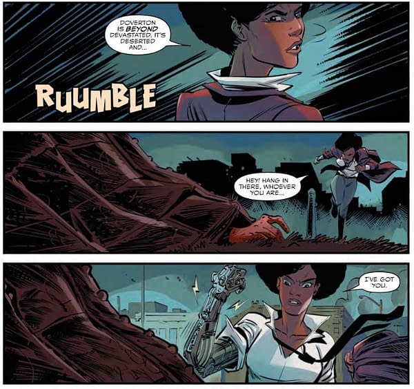 Who Does Misty Knight Meet in the Parking Lot in Frank Tieri's Web of Venom: Cult of Carnage #1?