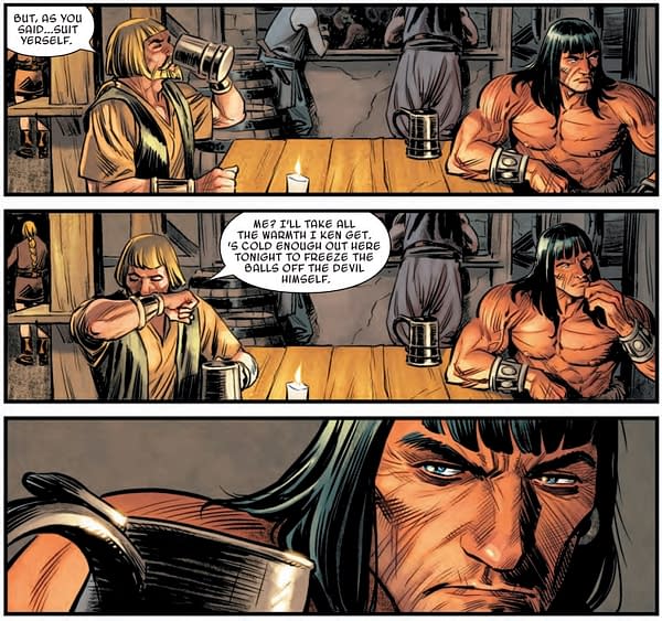 Conan is Bored to Death in Savage Sword of Conan #6 (Preview)