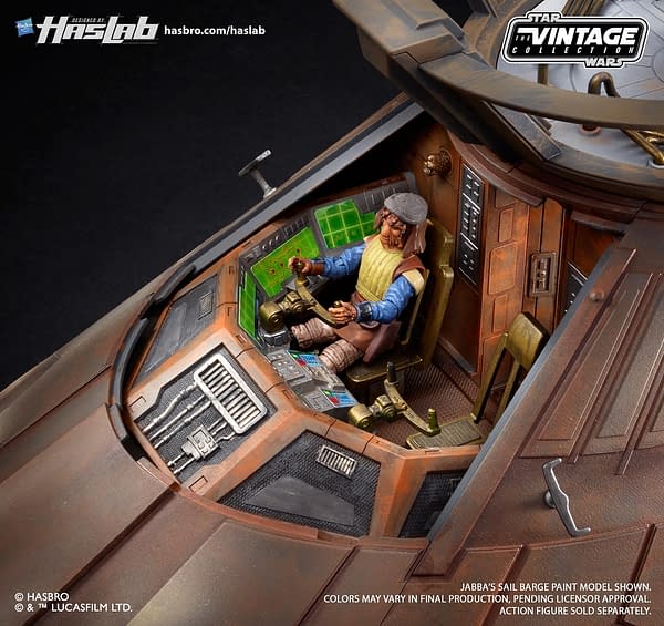 Hasbro Reveals Detailed Images of Jabba's Sail Barge with a Few Days to Go