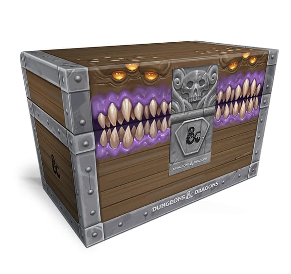 Dungeons Dragons Mimic Treasure Chest Notebook Set