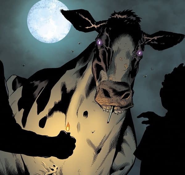 Superman #25 Sets Up A Batcow Vs Supercow Comic In The Future (SPOILERS)