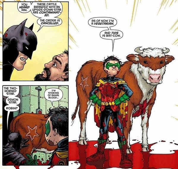 Damian Wayne: Vegetarian No More?
