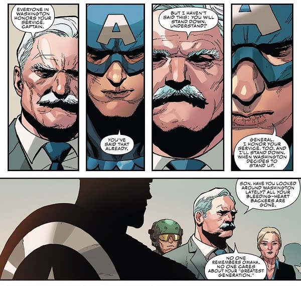 Captain America, The President, Foreign Powers and Secret Empire (Spoilers)