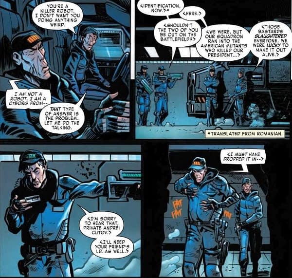 Deathlok is Kinda Bad at His Job in Next Week's X-Force #3