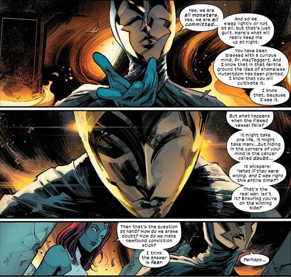 Rewriting Moira MacTaggert's Third Life In Inferno #1 (Spoilers)