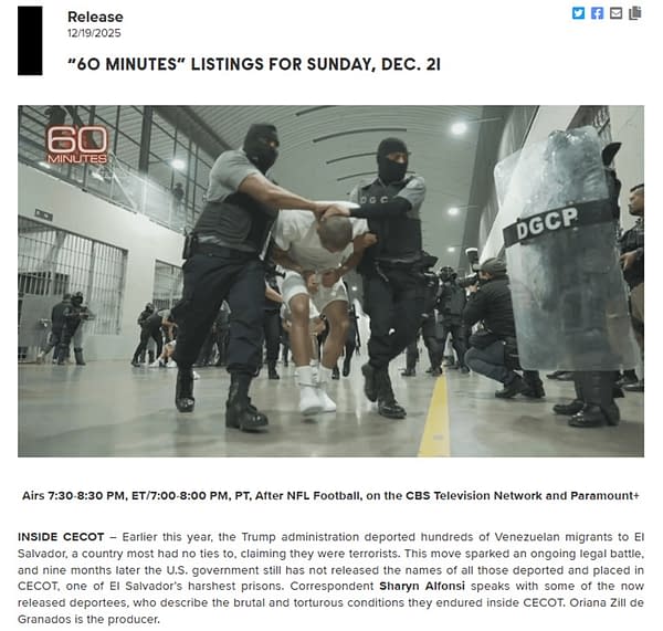 60 Minutes Pulls Segment Critical of Trump: Set for "Future Broadcast"