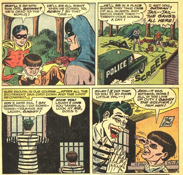 Every Appearance Of Gaggy, As Seen In Three Jokers