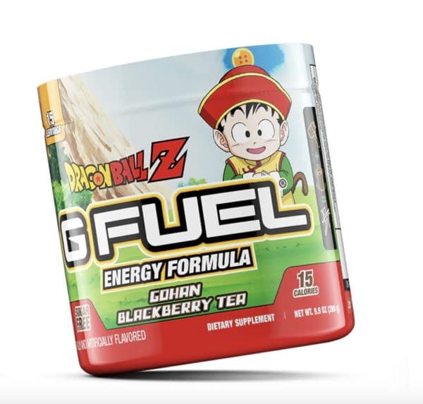 Dragon Ball Z Gets More G FUEL Tie-in With Gohan Blackberry Tea