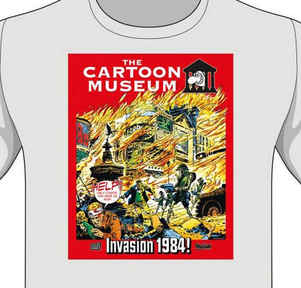 2000AD Revives Invasion 1984 To Help London's Cartoon Museum in 2020