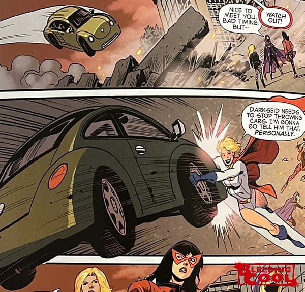 DC Comics Needs To Put That Green Car Down (SuperSpoilers)