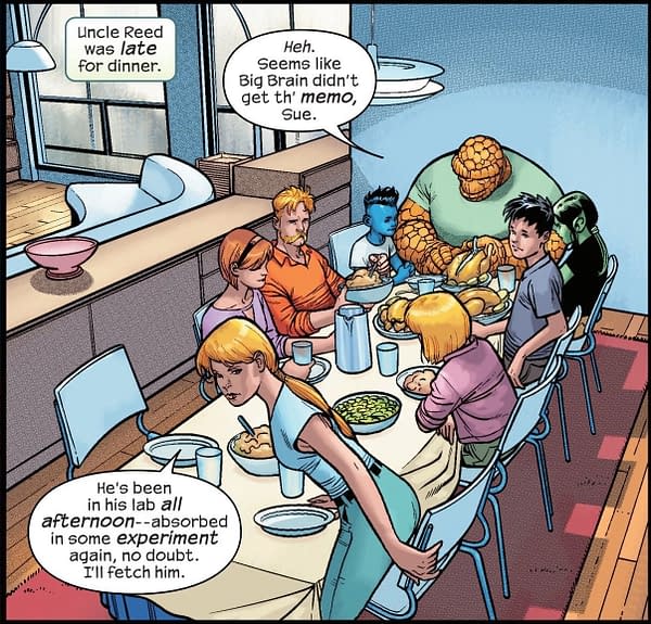 A.I., PI And Doing The Maths On Fantastic Four #14 (Spoilers)